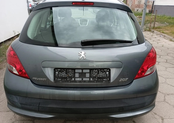 Peugeot 207 cena 7900 przebieg: 240000, rok produkcji 2009 z Lubin małe 92